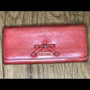 Authentic Prada Long Wallet